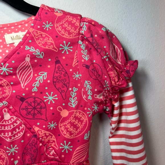 Matilda Jane Friends Forever Persephone Dress Pink Christmas Ornament FLAW Kid 6 - Picture 5 of 16